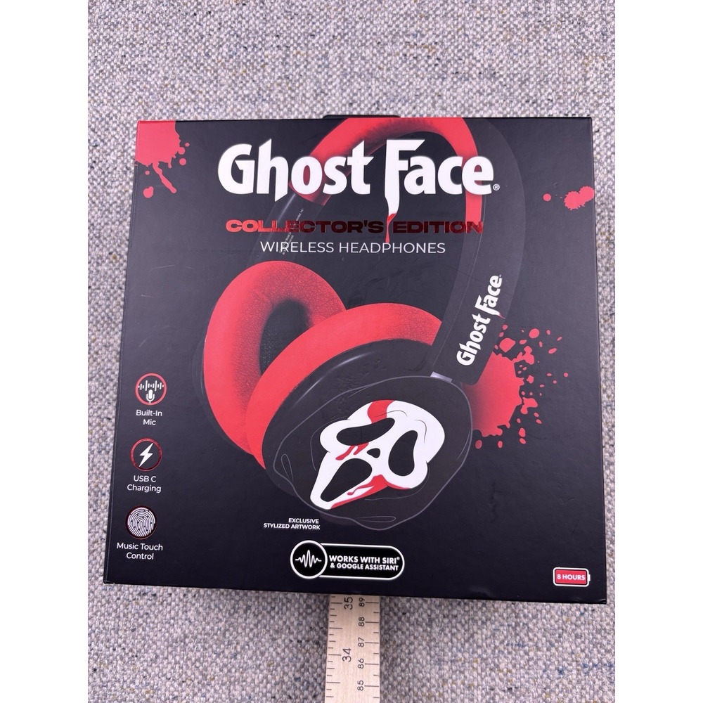 Ghost Face Collector's Edition Wireless Headphones Hot Topic Exclusive